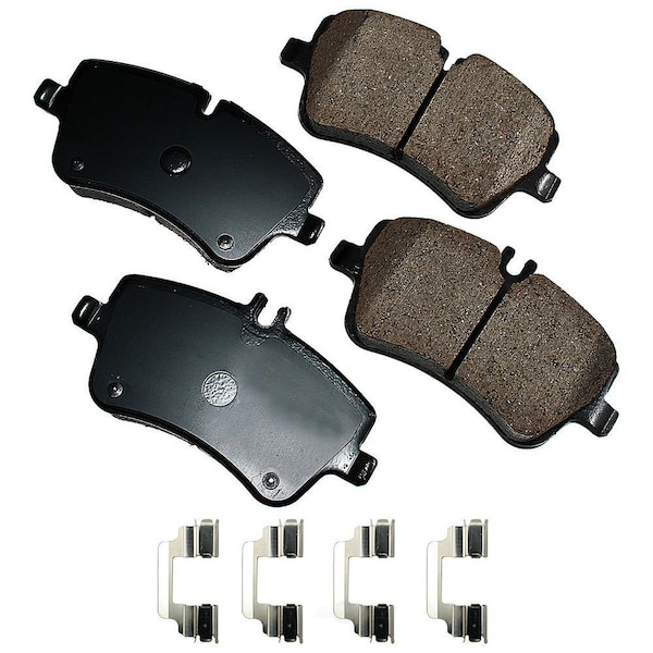 Akebono Euro Akebono EUR872A Euro Ultra Premium Ceramic Pads EUR872A - main